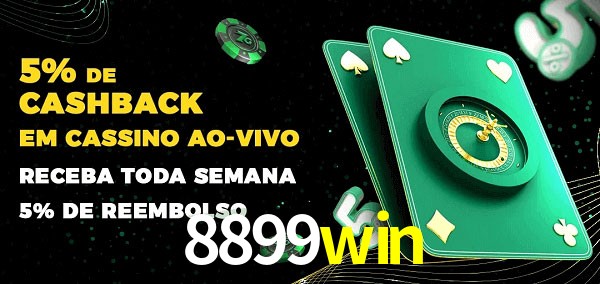 Promoções do cassino ao Vivo 8899win